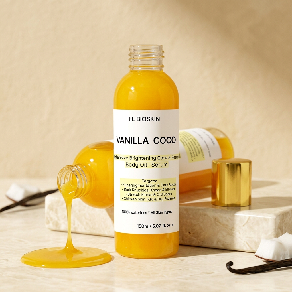 VANILLA COCO


Intensive Brightening, Glow & Repair Body Oil-Serum