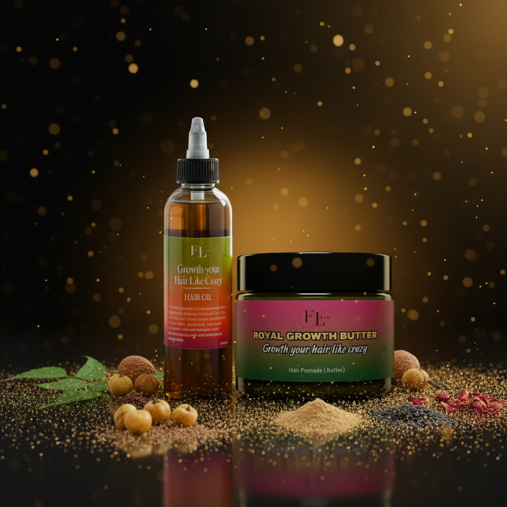 Hair Growth Bundle Set — Oil + Butter