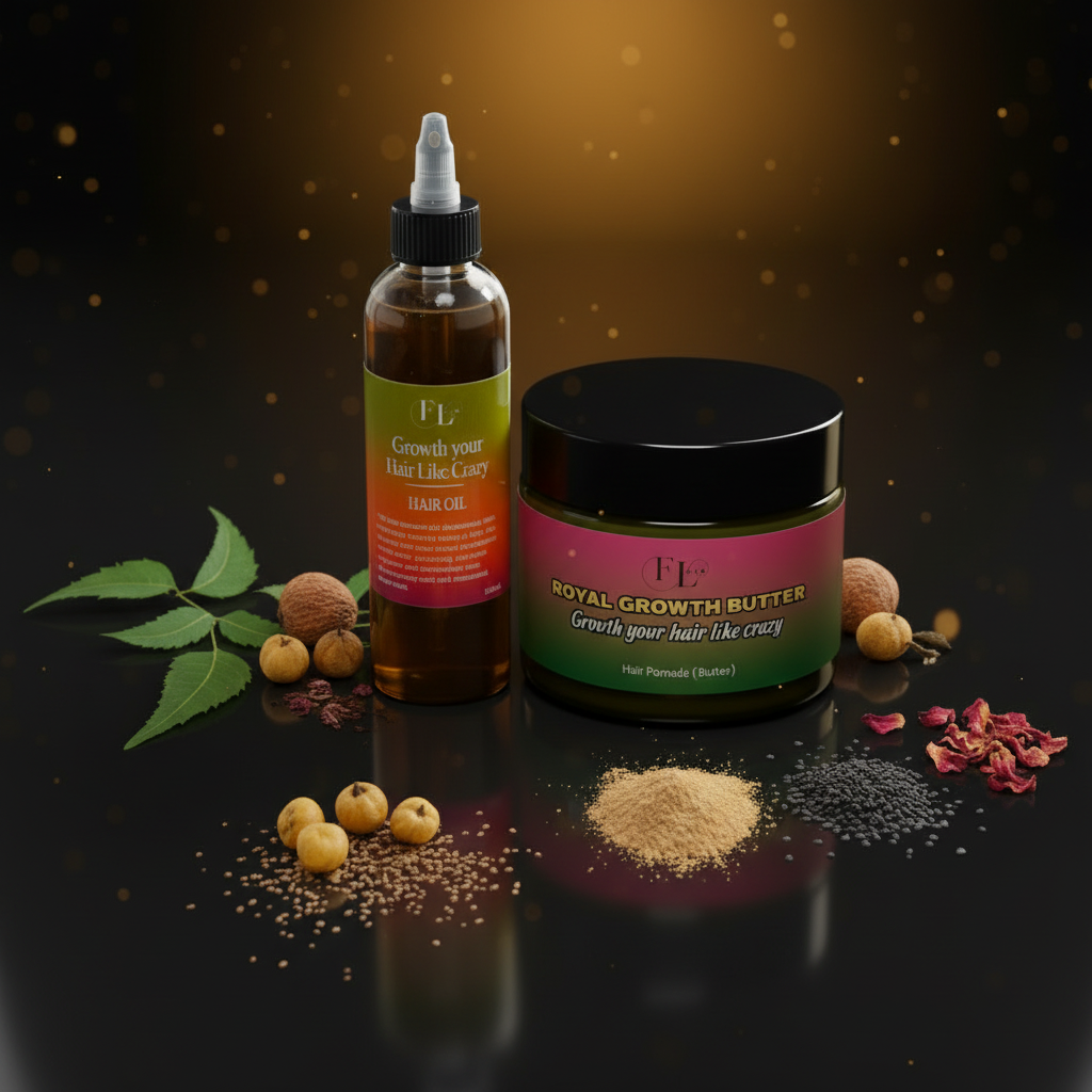 Hair Growth Bundle Set — Oil + Butter