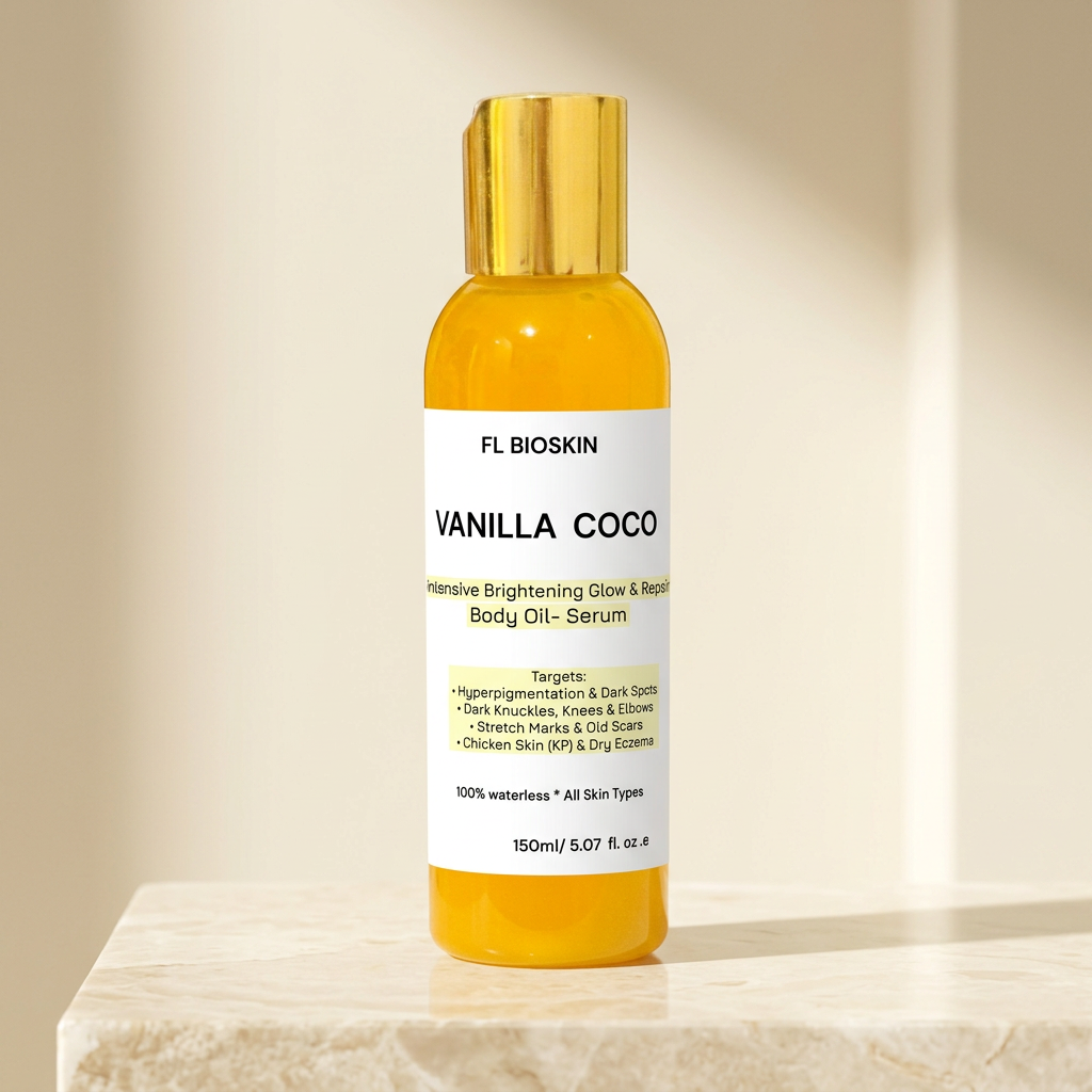 VANILLA COCO


Intensive Brightening, Glow & Repair Body Oil-Serum