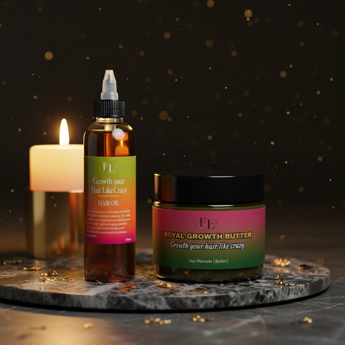 Hair Growth Bundle Set — Oil + Butter