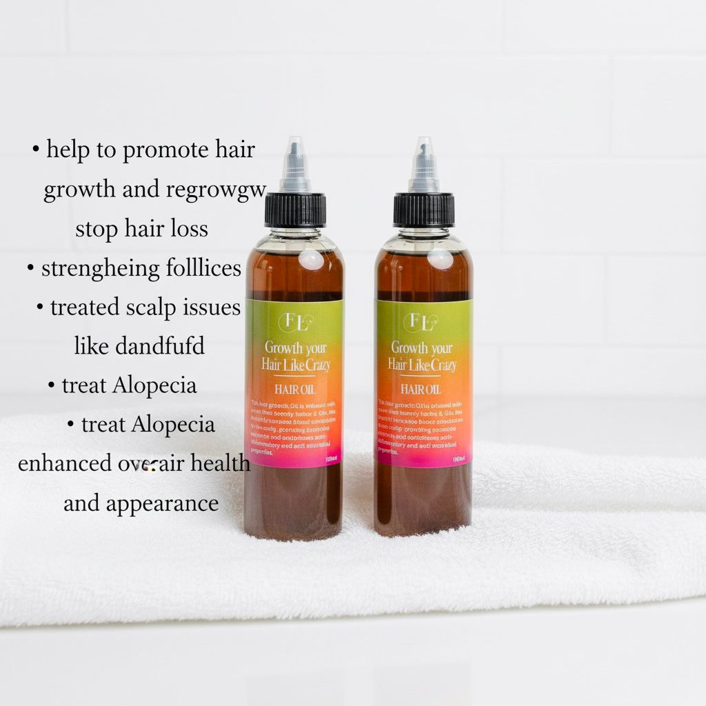 Growth your hair like Crazy Oil (180ml)