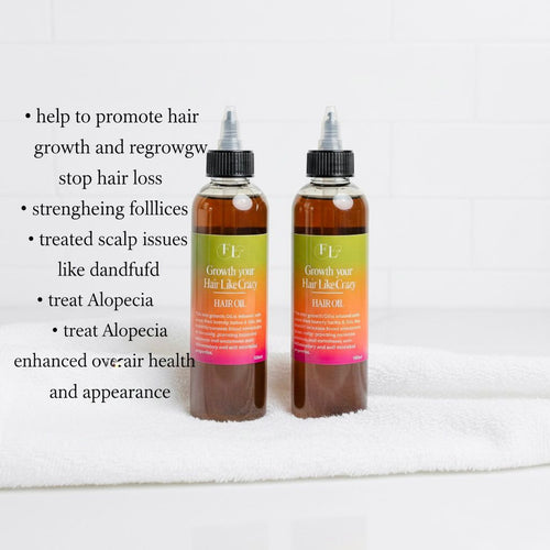 Growth your hair like Crazy Oil (180ml)